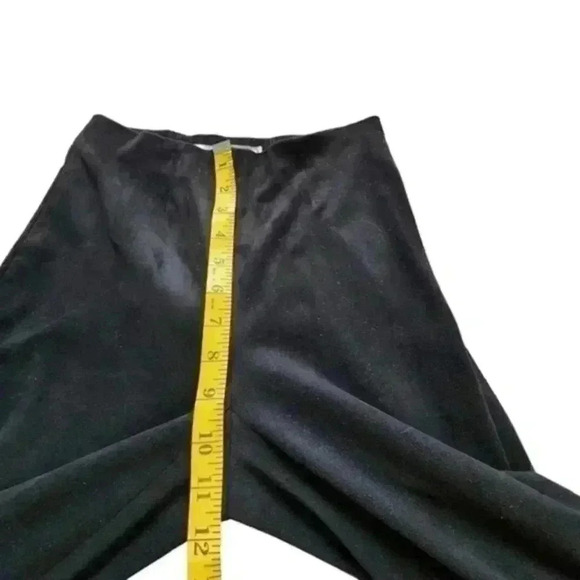 Raffaello Rossi Penny 6/8 Pants Black Faux Suede Pull-on Legging Women's 34 - Picture 12 of 12